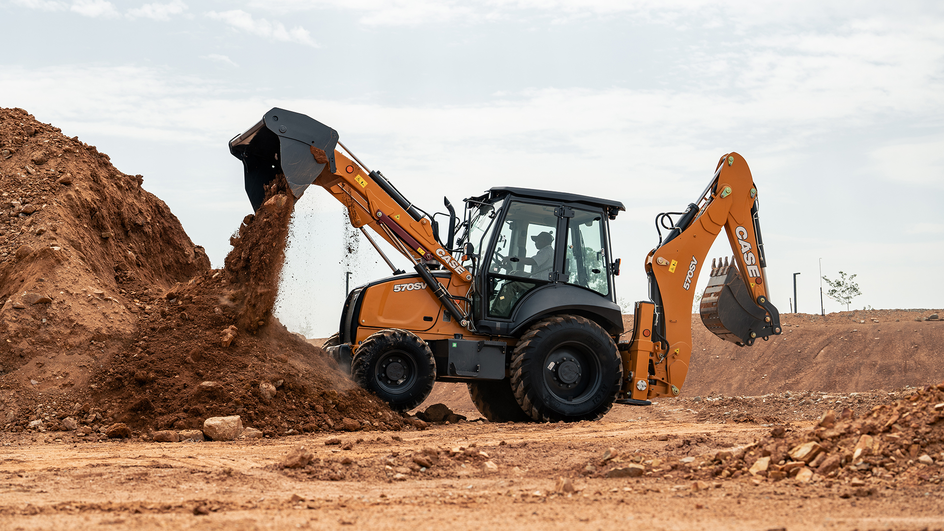 CASE 570SV Backhoe Loader