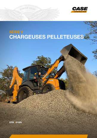 V-Series Backhoe Loaders - 570V/570SV (French Version)