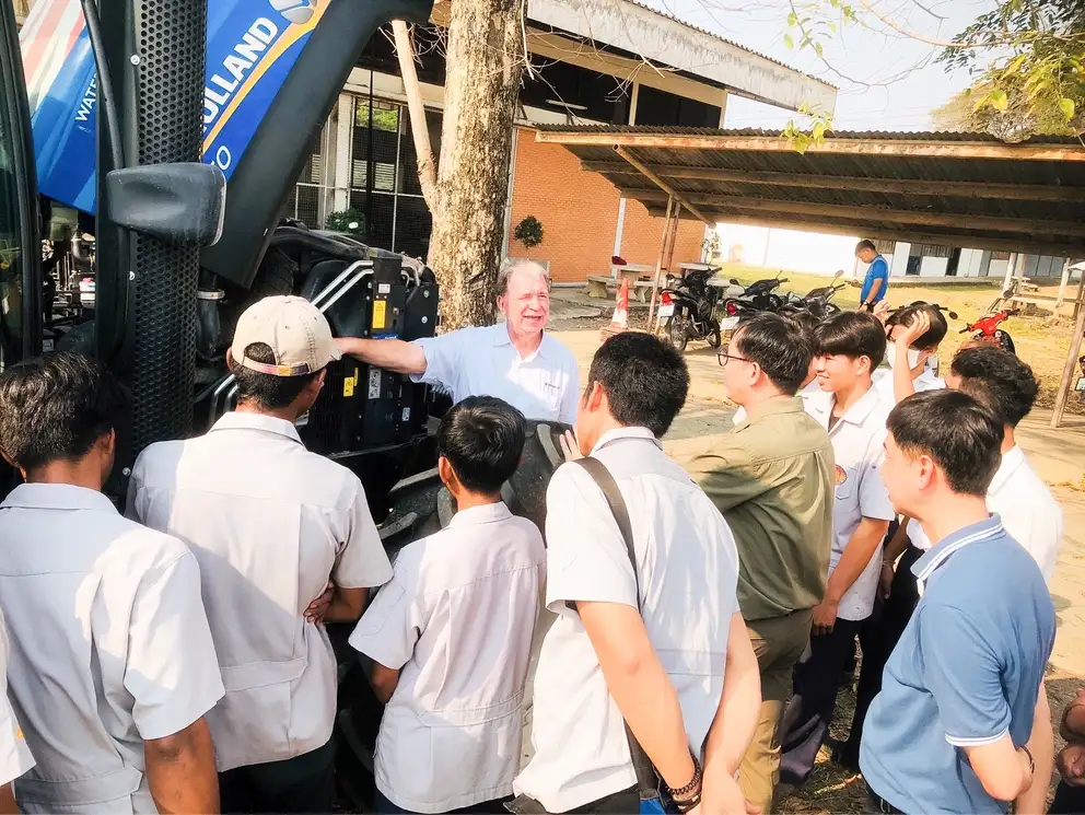 Basic Tractor Training in Nakhon Sawan