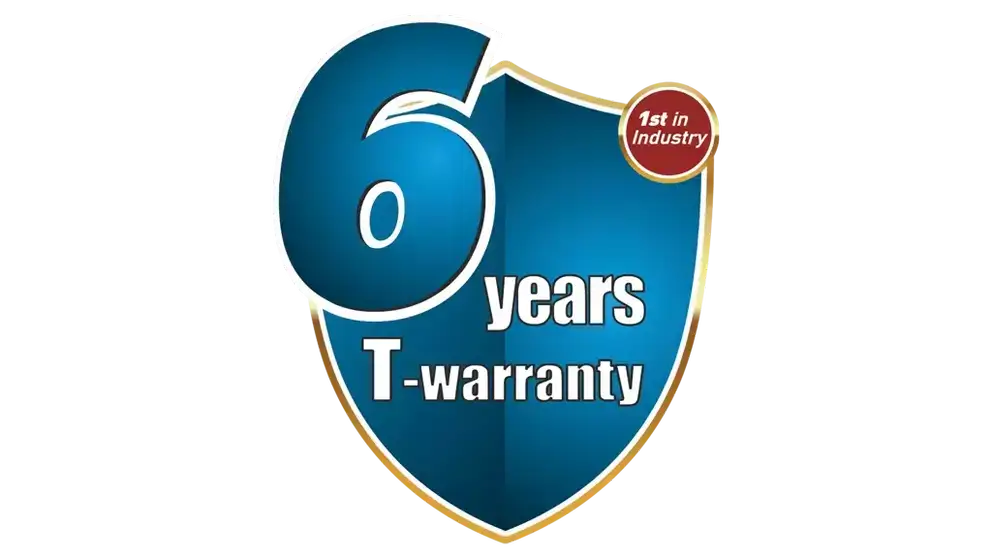 6-Year T-Warranty
