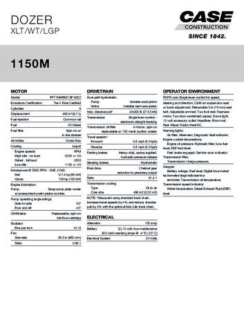 SPEC - 1150M