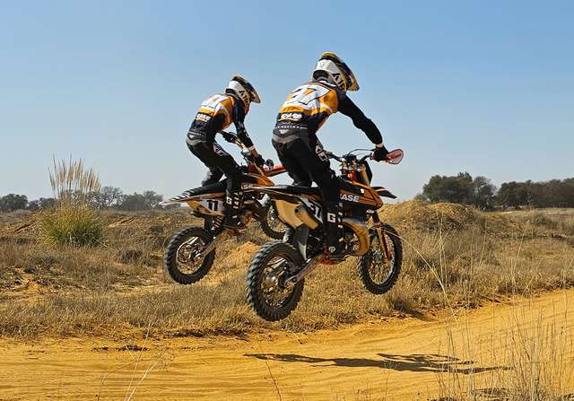 Fuelling off-road dreams: CASE supports young motorcycle enthusiasts in South Africa