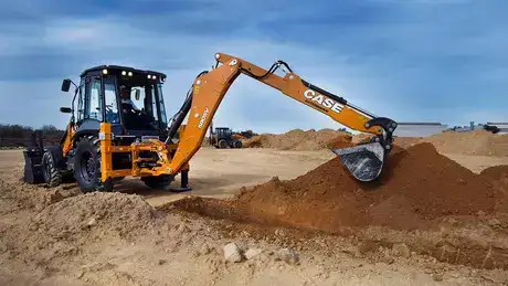 V-Series Backhoe Loaders - 580SV