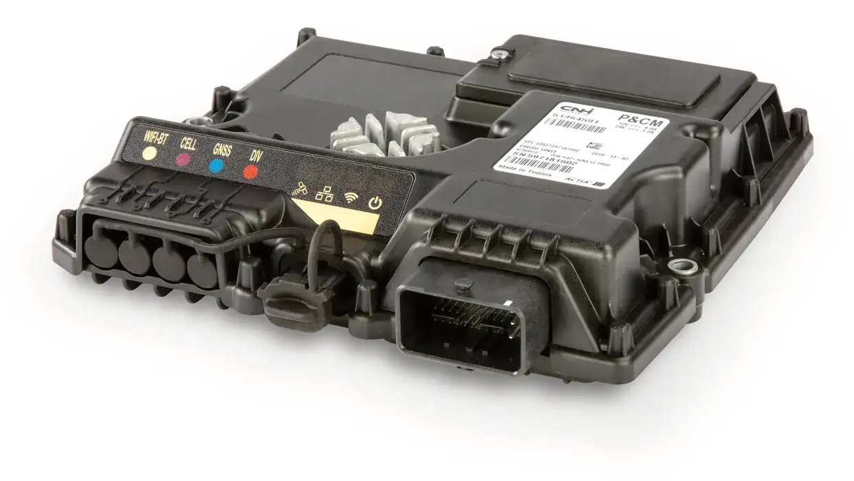 CNH Industrial processing and connectivity module modem.