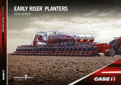 2000 Series Early Riser Planters Brochure