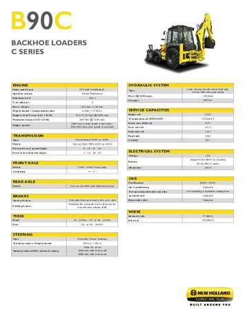 B90C - Specsheet