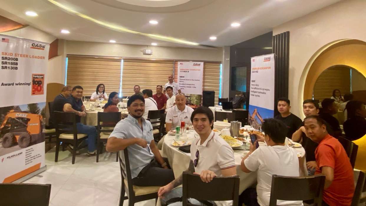 CASE dealer Filholland gets close to customers in the Philippines