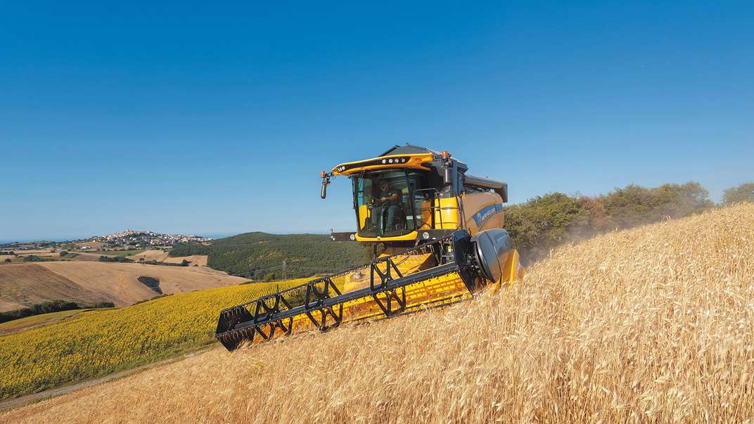 Mietitrebbie New Holland, le più vendute in Italia