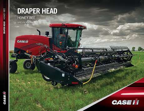 Honey Bee Draper Head Spec Sheet