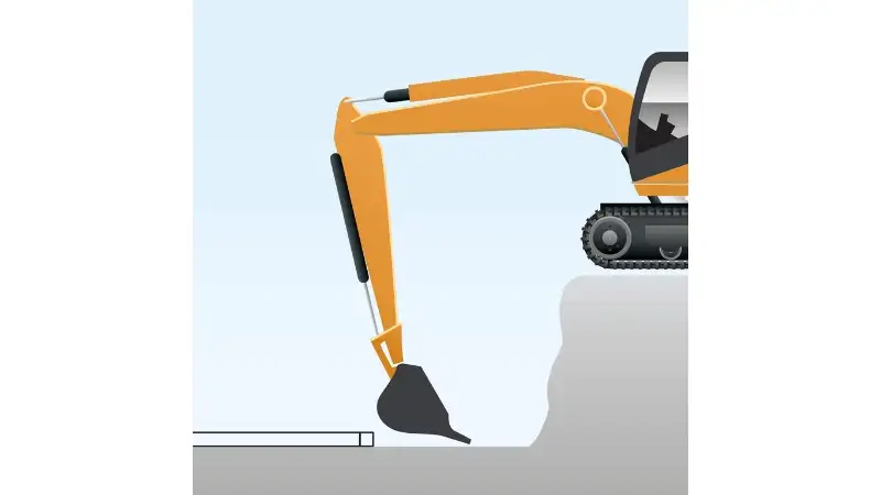 SiteControl Excavator Solutions Pipelaying