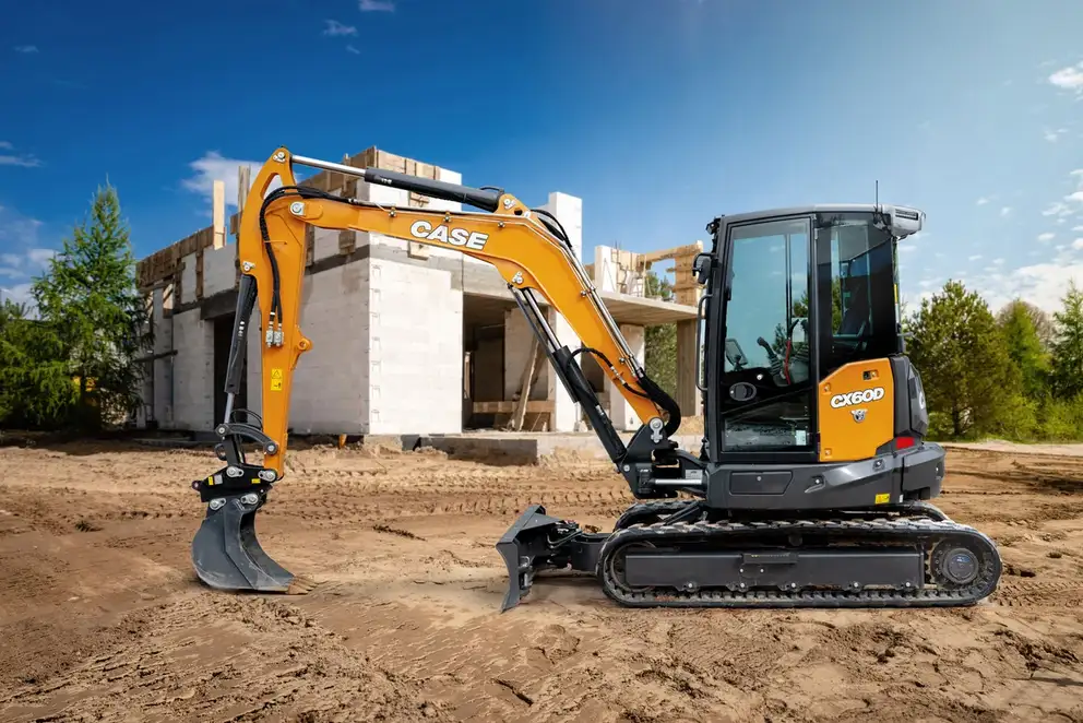 CASE CX60D Mini Excavator | CASE Construction Equipment