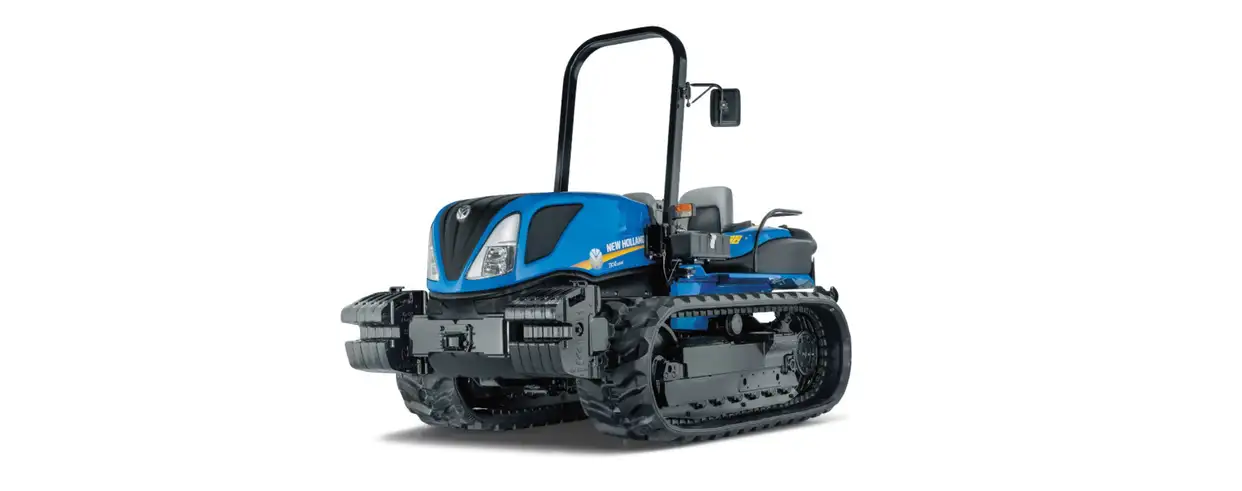 TK4 Crawler tractor side profile