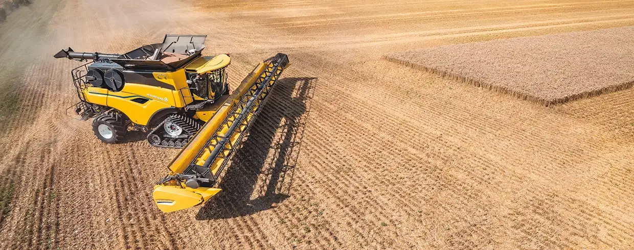 PRECISE PERPENDICULAR CROP ENTRY