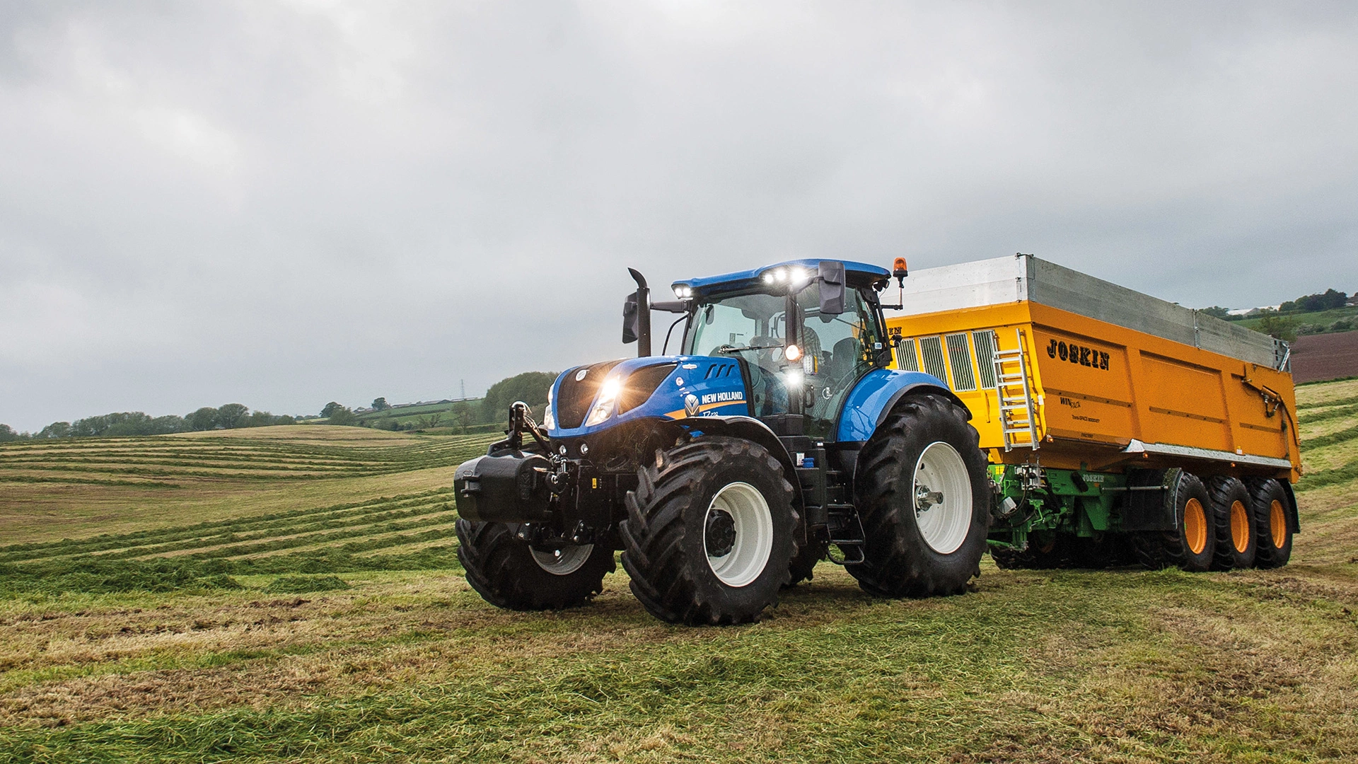 New Holland lève le voile sur sa dernière génération de tracteurs T7 HD