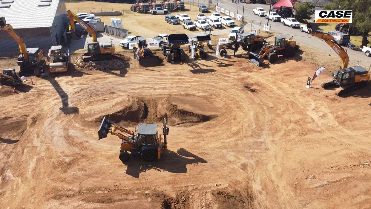CASE Construction Equipment Makes Some Noise with VIP Demo Day