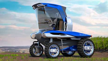 Premios New Holland - Conceito de trator Straddle