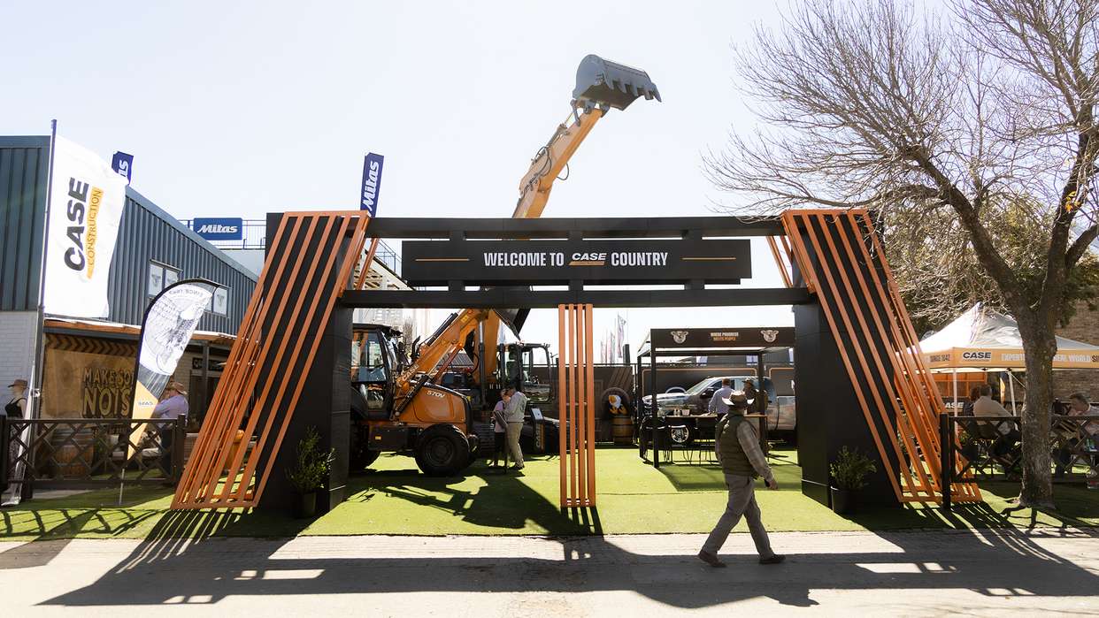 CASE Construction Drives Progress at NAMPO Bothaville 2026 - Resilience Through Innovation