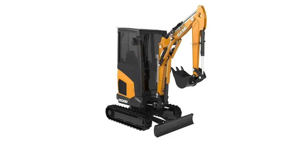 2 Piece Boom Mini Excavator CX20D | CASE UK