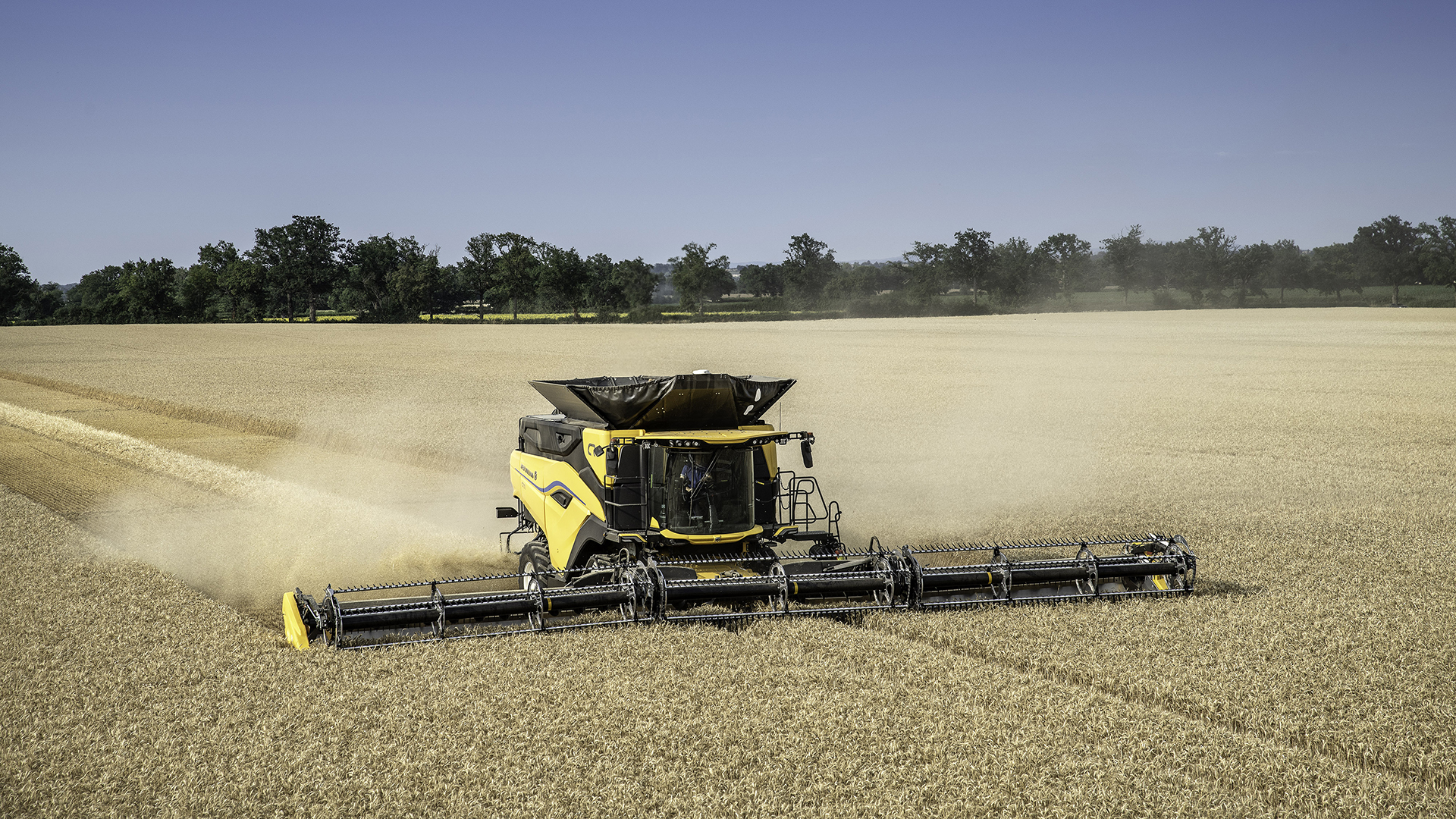 New Holland previews the CR11, the next-generation flagship combine