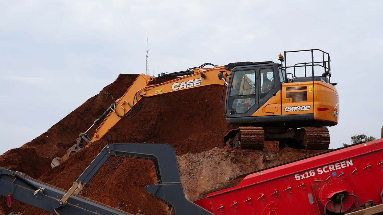 CASE Machines support sustainability and reduce landfill at West Midlands based Pegasus Group