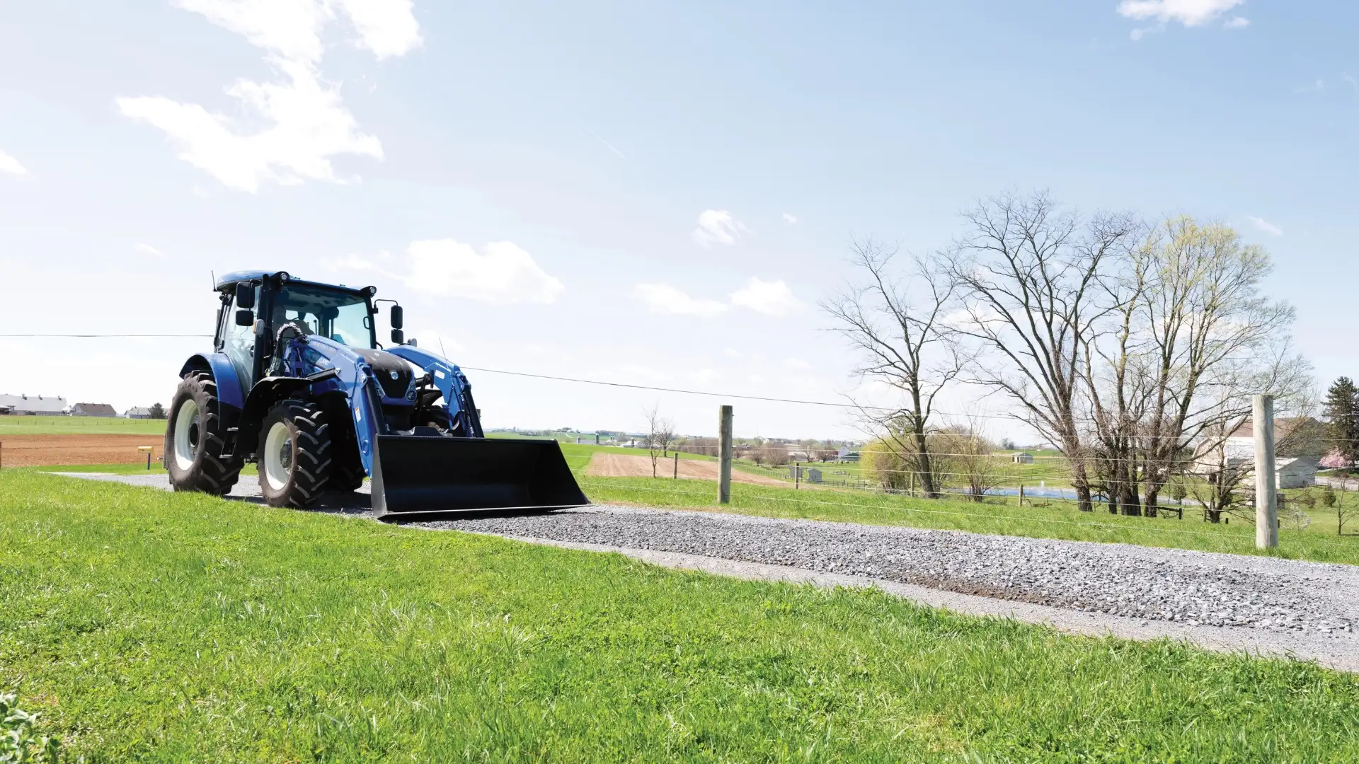 WorkMaster tractor in a field.