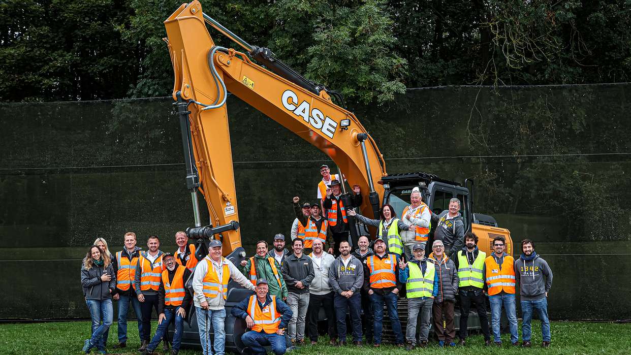 CASE Construction Equipment delivers sustainable Roadshow Experience