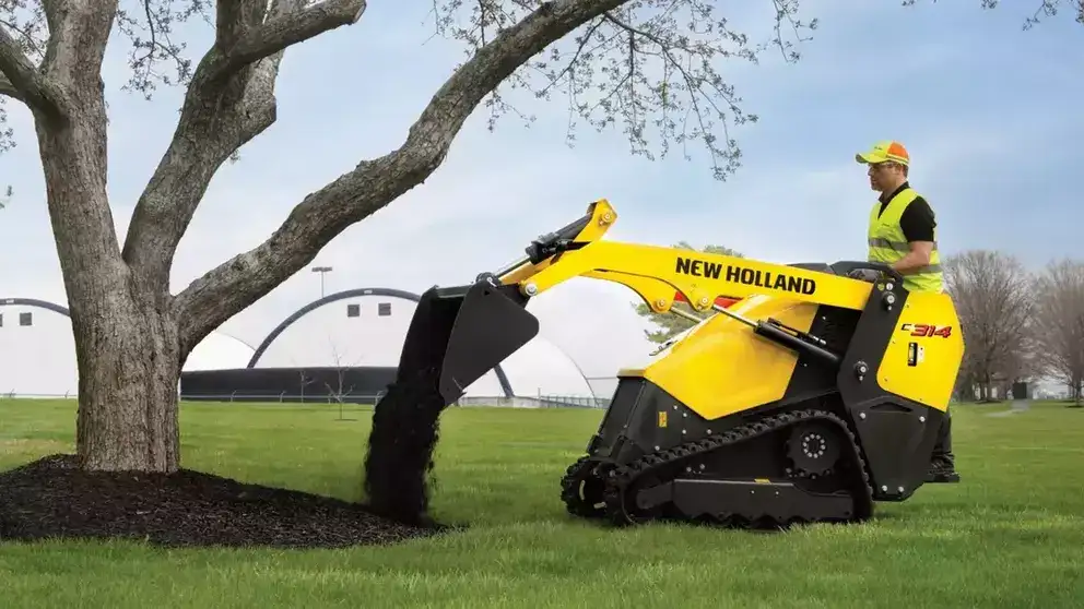 Mini chargeuse à chenilles New Holland Construction