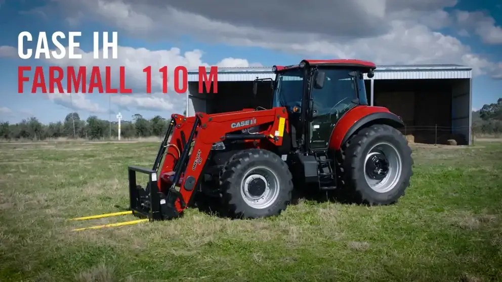 Case IH Farmall 110M walkaround video with product manager Mark from Case IH Australia and New Zealand