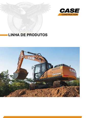 Folheto - Escavadeiras Hidráulicas