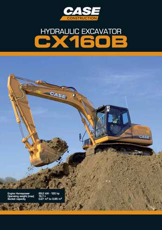 Crawler Excvators - CX160B