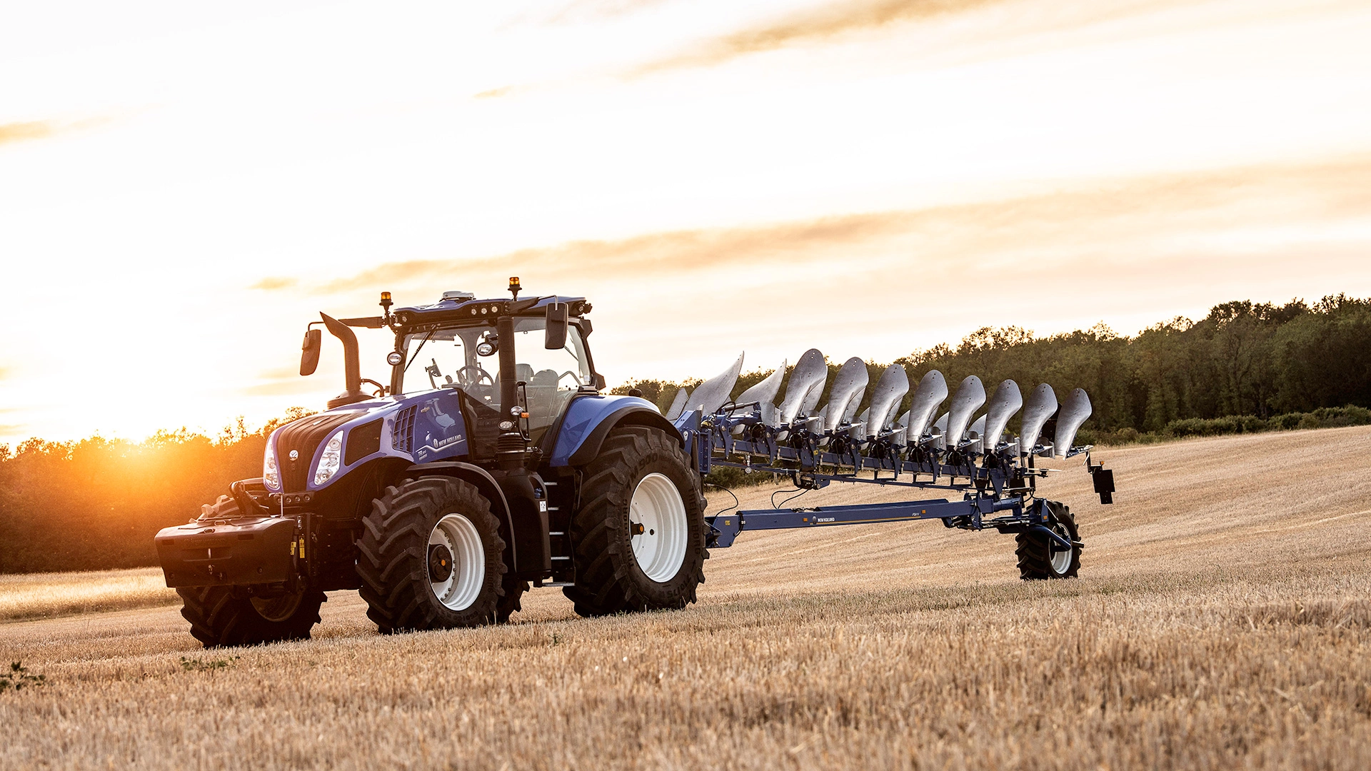 T8 Genesis Farm tractor in action