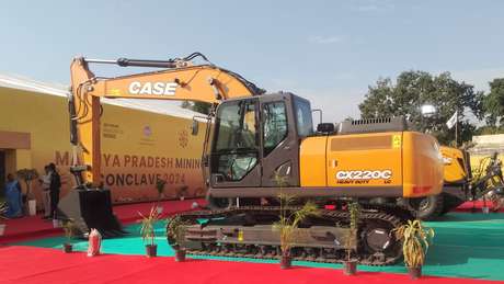 CASE Construction Equipment at Madhya Pradesh Mining Conclave 2024