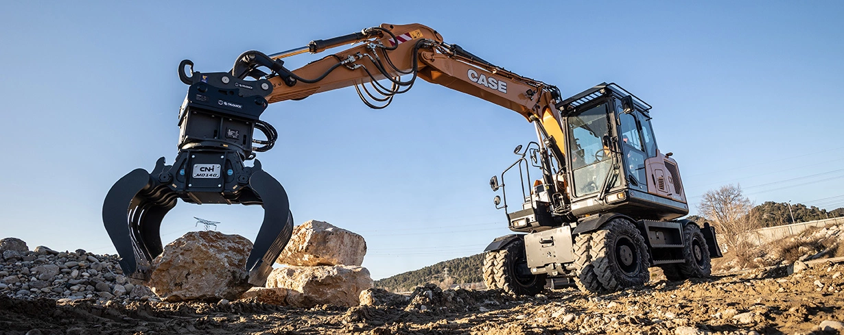 E-Series Wheeled Excavators - IT’S EASY LIKE COUNTING UP TO SIX!