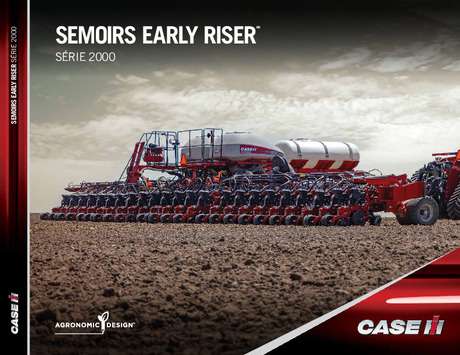Semoirs Early Riser Brochure