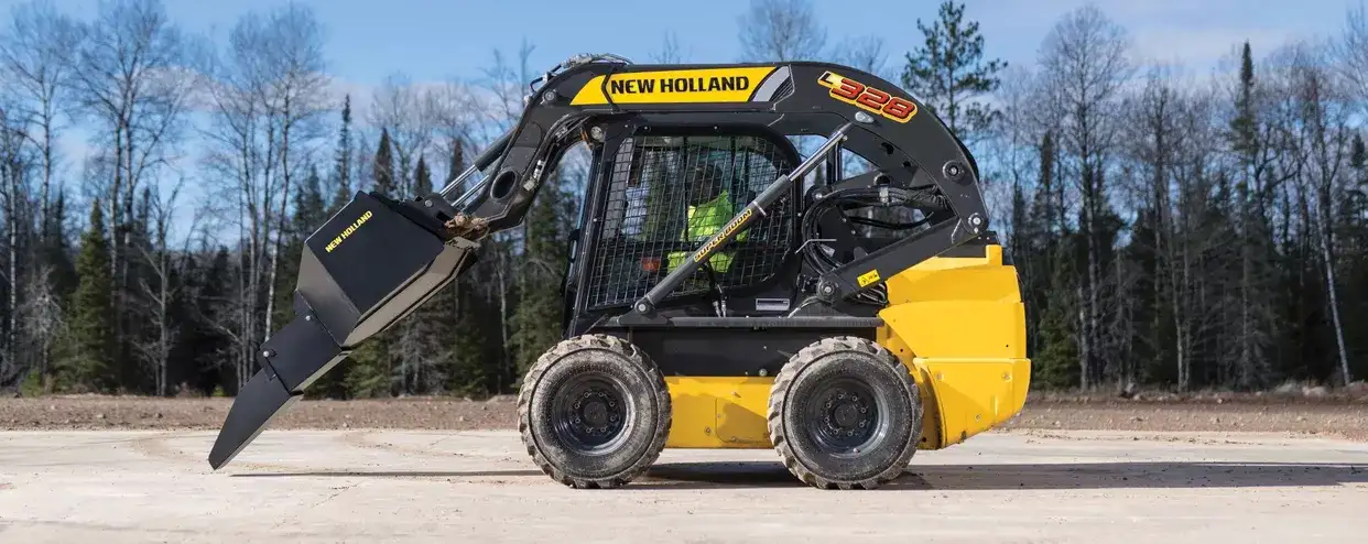 New Holland Concrete Bucket Attachment