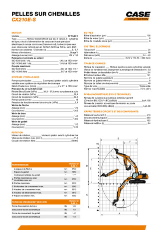 CX210E-S - Specsheet