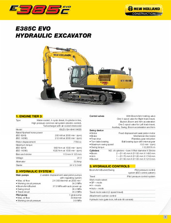 Technical Brochure - E385C EVO