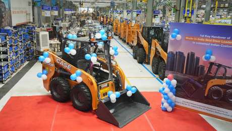 CASE India rolls out the First Skid Steer Loader for India Market
