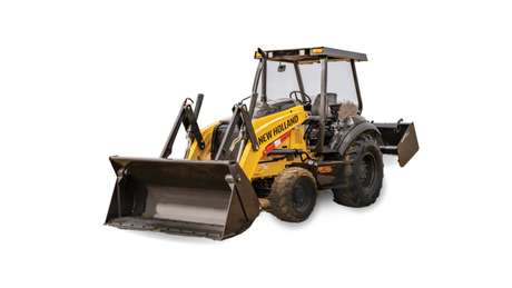 Track loader diagonal profile.