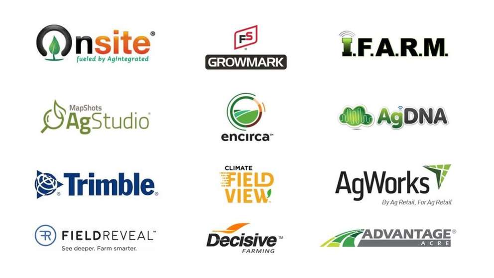 logos of Case IH AFS Partners