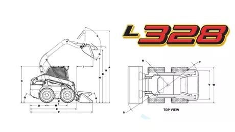 L328 Skid Steer Loader Specifications