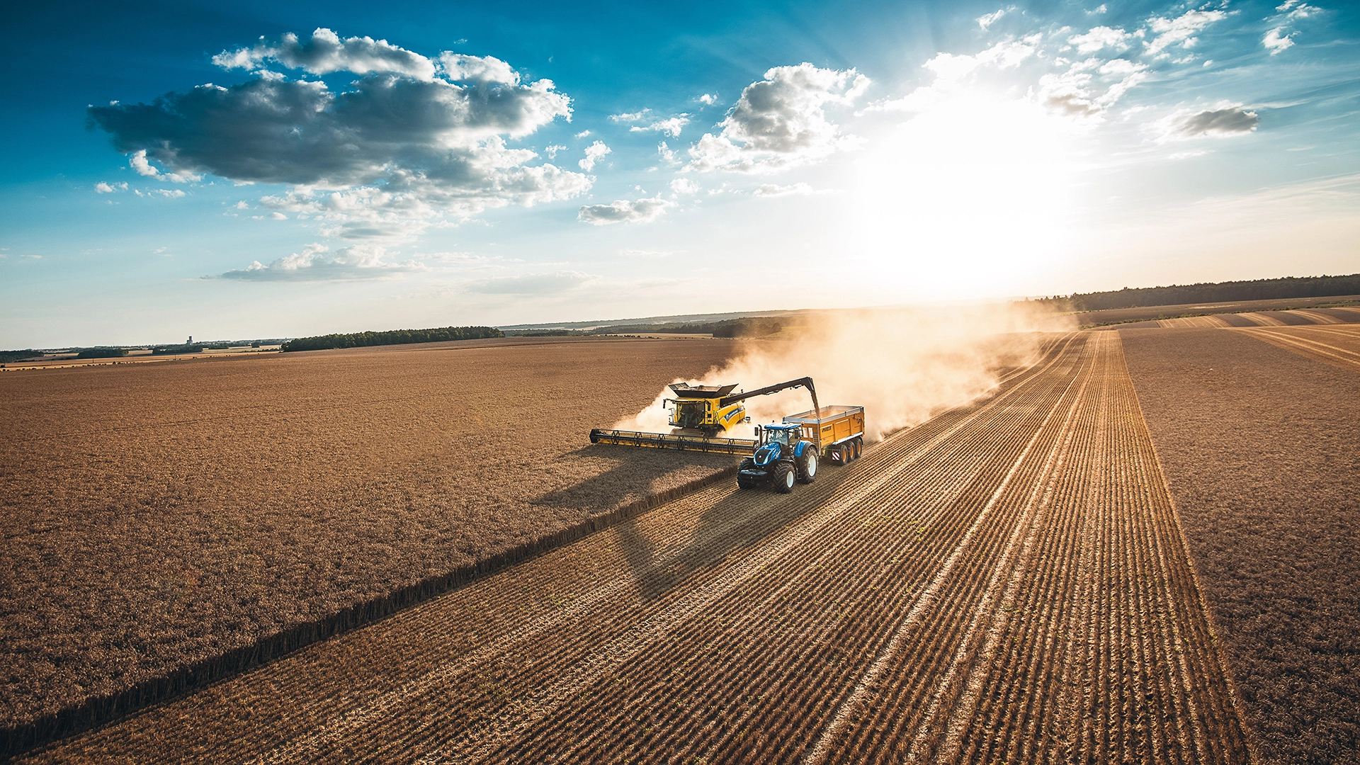 new holland agriculture place founded