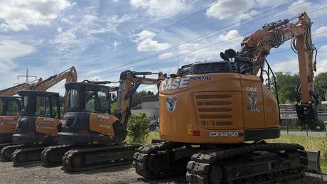 Rental-Angebot an geländegängigen Kompakt-Baumaschinen wird erweitert