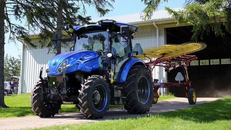 New Holland exhibe el tractor T4 Electric Power en Agritechnica 2023