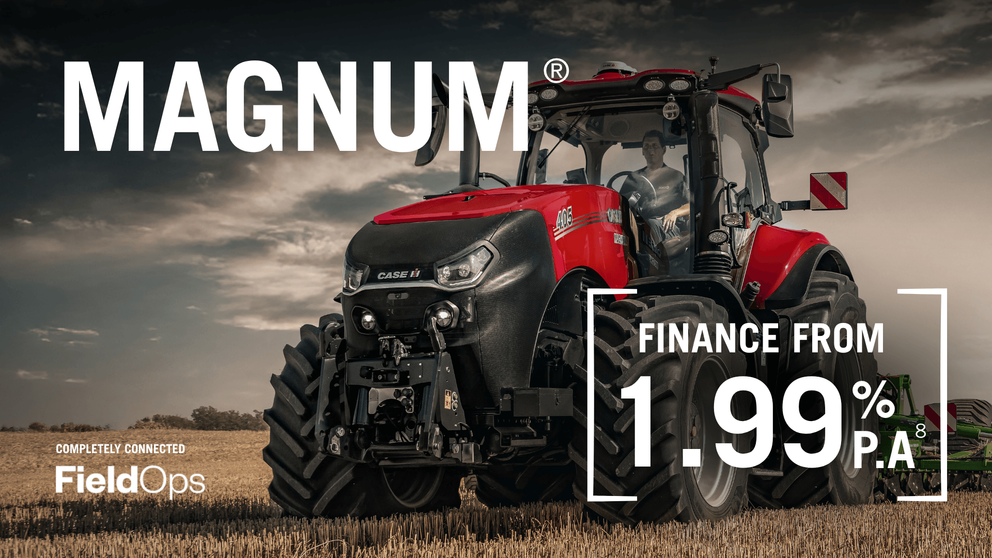 Case IH Magnum Series tractor with 1.99% p.a finance offer