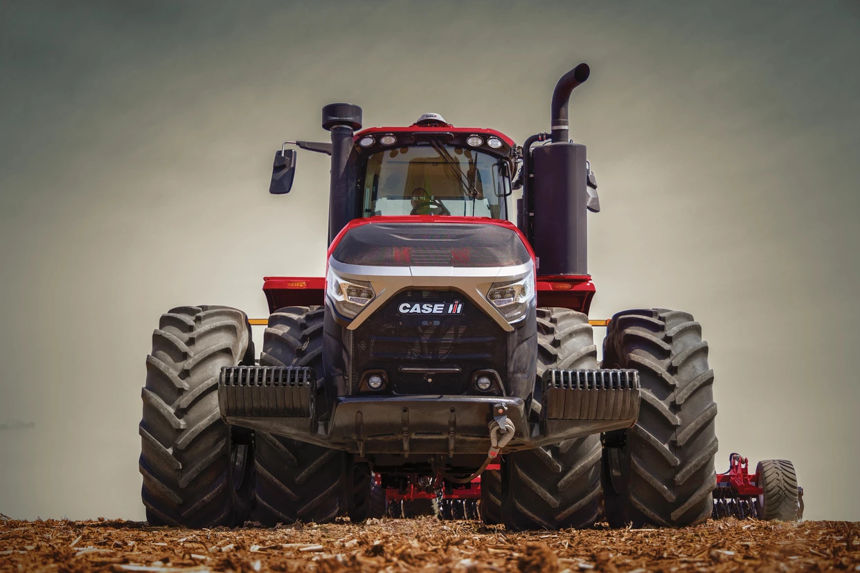 Steiger 595 with Case IH Speed Tiller 475