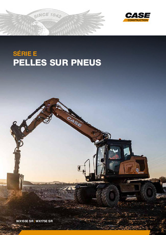 Pelles sur Pneus Série E - WX155E SR/WX175E SR