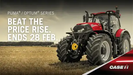 Case IH Optum and Puma preorder offer available now