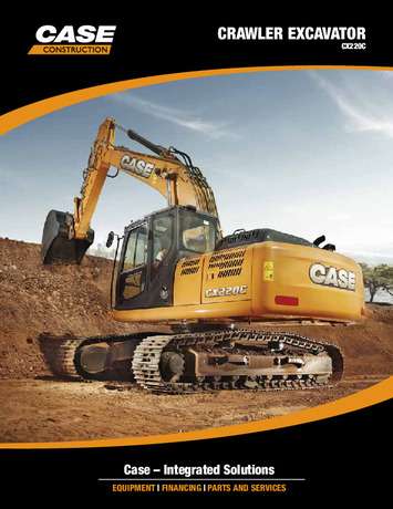 Brochure - Excavator CX220C 