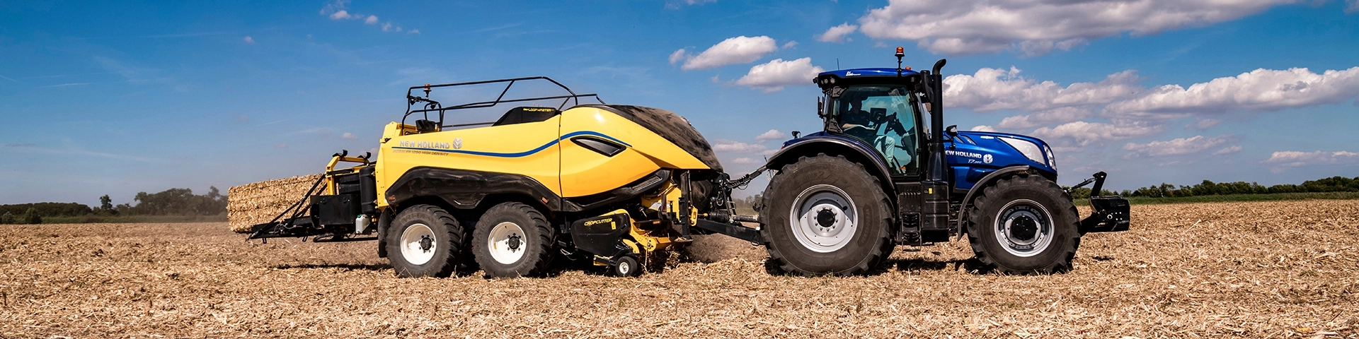 Koop nu een BigBaler en profiteer van 150 gratis uren met een T7 PLMi tractor!